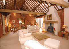 Livingroom and stairs - click to enlarge